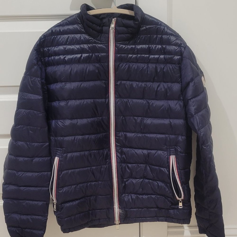 Moncler Blue Puffer Down Jacket size 4, Medium